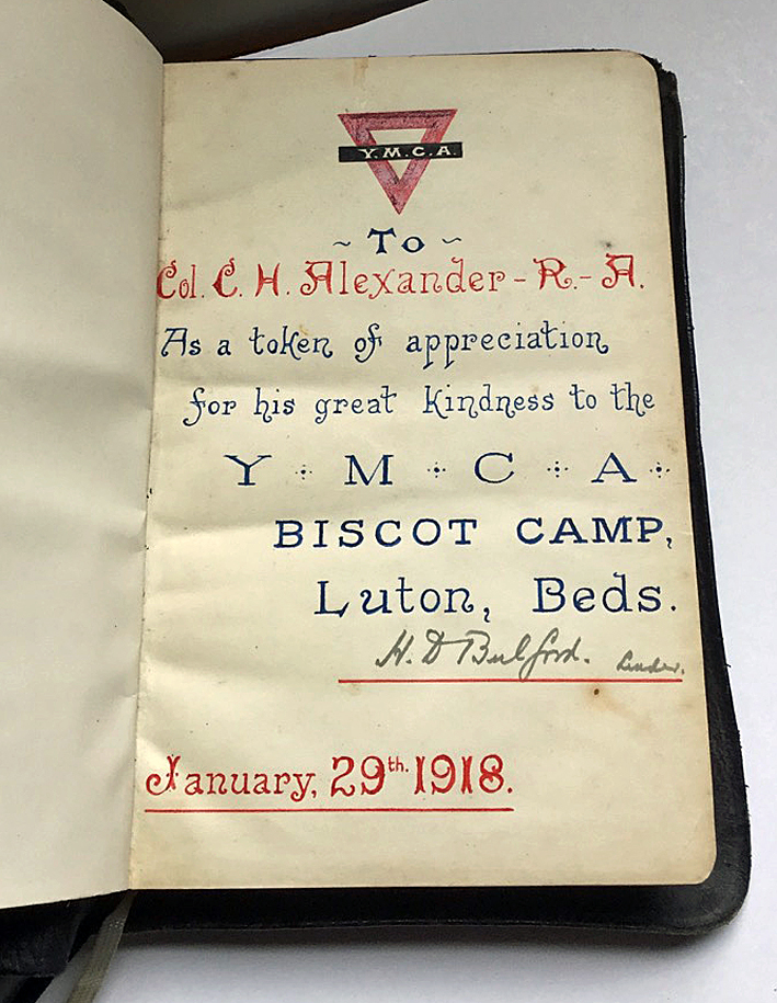 Col Alexander's Bible