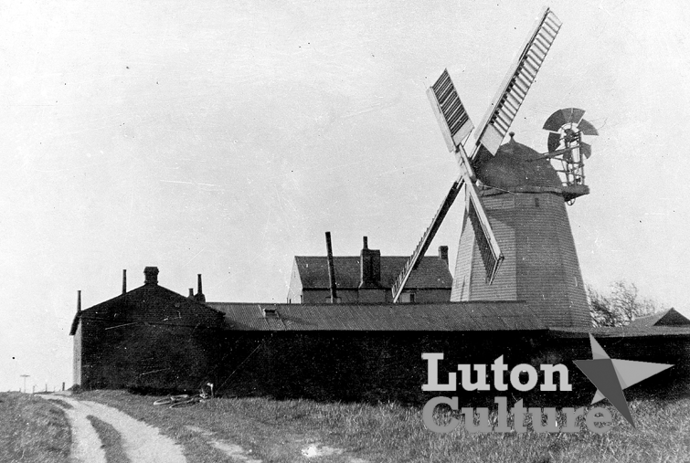 Biscot windmill 1902 Biscot windmill 1902